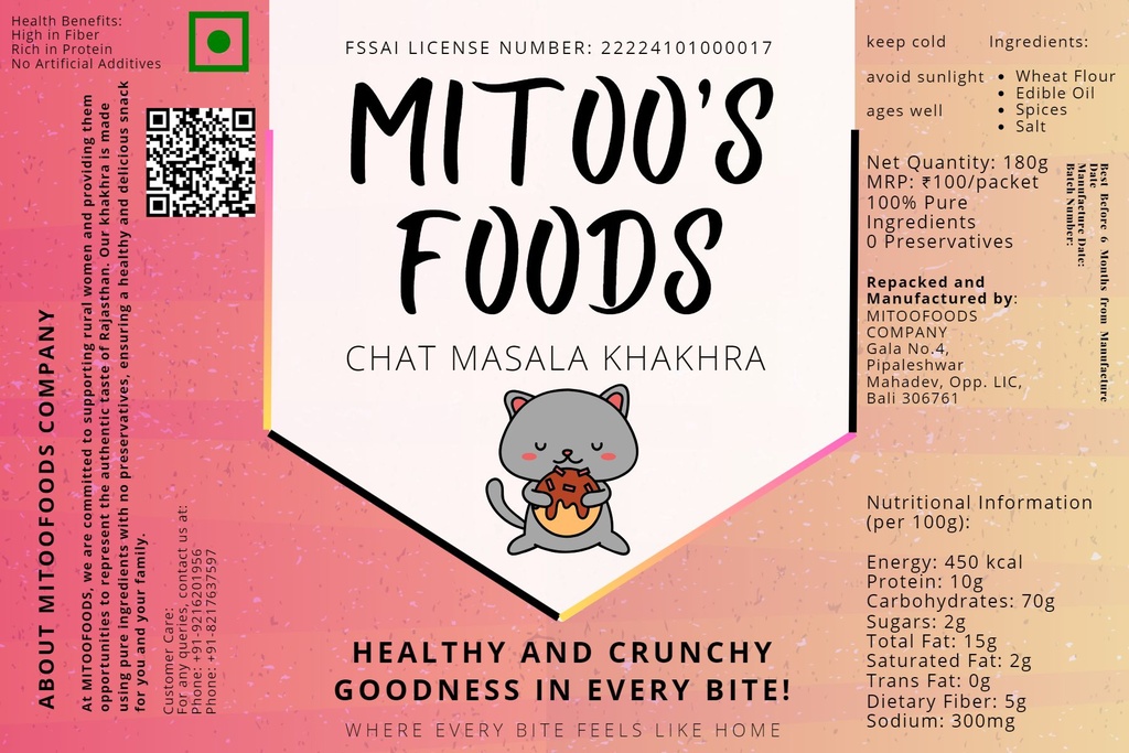 Chat Masala Khakhra