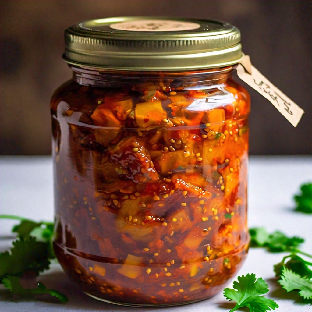 Mango pickle (Aam ka aachar)