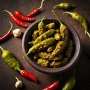 Green Chilli pickle (Mirchi ka aachar)